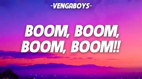 boom boom boom lyrics